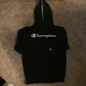 Champion men size small hooded sweatshirt used in great condition